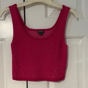 Wild Fable Pink Knit Tank Top